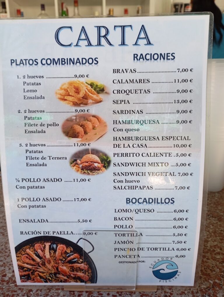 Bar Cafetería Piscina Municipal Humanes