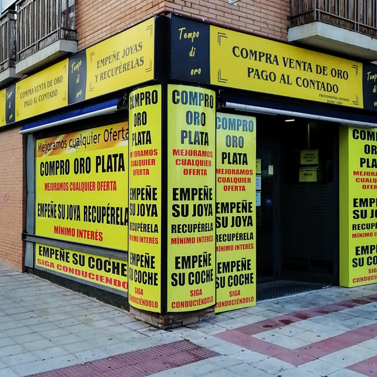 Tempo di Oro Illescas - Compro Oro y Plata - Compraventa de Joyas con opción a recompra
